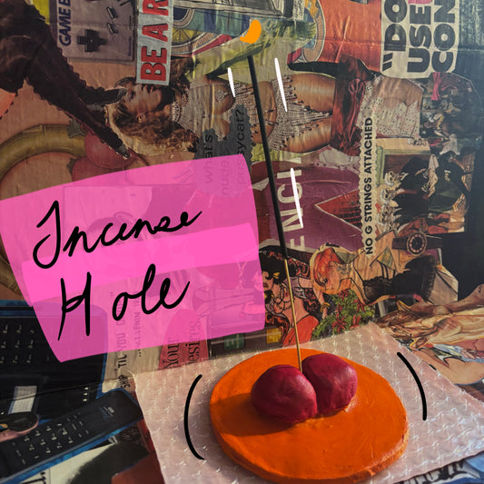 Incense Hole - PINK AND ORANGE